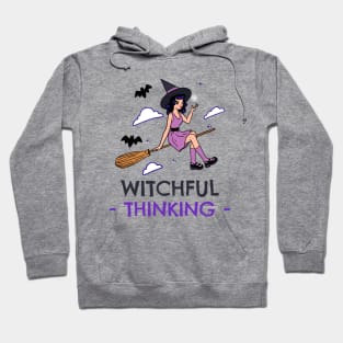 Witchful Thinking Halloween Hoodie